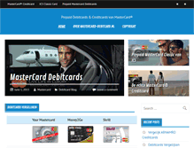 Tablet Screenshot of mastercard-debitcard.nl